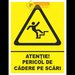 Indicator pericol de cadere pe scari